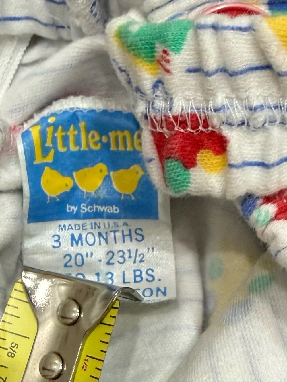 Vintage 90s Baby Boys Footed Overall & Shirt Set Size 3-6 Months OshKosh B’Gosh